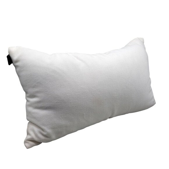 Decorative Peacock Feather Pattern Throw Pillow Zip Cover Hallmark Collectibles - Picture 2 of 5